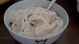 Eisfee Eis aus dem Thermomix fertig